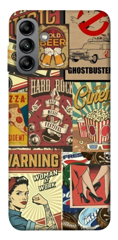 Чохол на Samsung Galaxy A04s Retro collage ver.2 фото 1 з 1