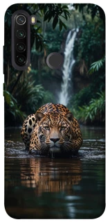 Чехол на Xiaomi Redmi Note 8T Leopard in water фото 1 из 1