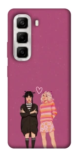 Чохол на Infinix Hot 50 4G Raven & Rainbow Wednesday фото 1 з 1