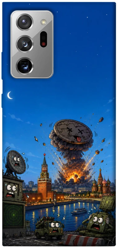 Чохол на Samsung Galaxy Note 20 Ultra Moscow never sleeps ver.8 фото 1 з 1