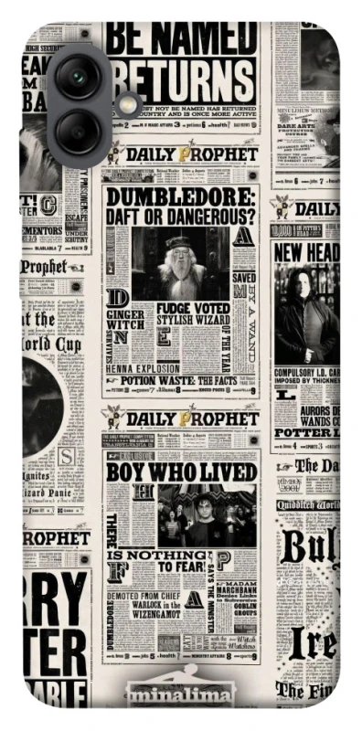 Чохол на Samsung Galaxy A04 Harry Potter newspaper фото 1 з 1