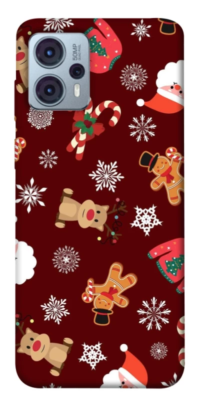 Чехол на Motorola Moto G23 Новогодний v6 фото 1 из 1