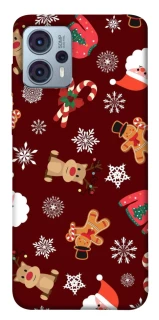 Чехол на Motorola Moto G23 Новогодний v6 фото 1 из 1