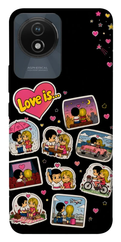 Чохол на Vivo Y02 Love is ver.3 фото 1 з 1
