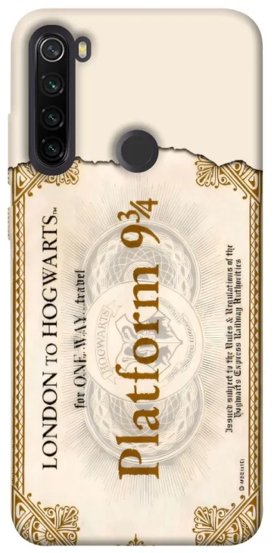 Чохол на Xiaomi Redmi Note 8T Ticket 9-3/4 фото 1 з 1