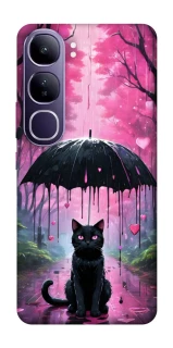 Чохол на Vivo Y300 Black cat фото 1 з 1