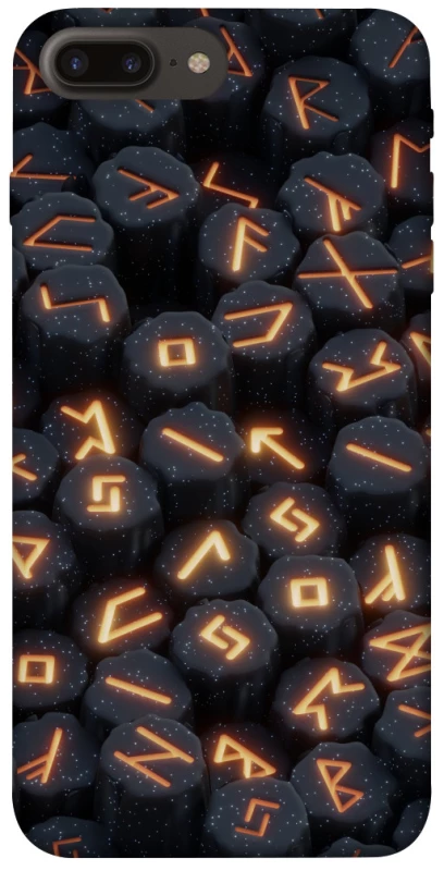 Чехол на Apple iPhone 7 plus / 8 plus Огненые руны фото 1 из 1