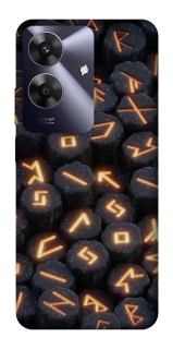 Чехол на Realme Note 60 Огненые руны фото 1 из 1