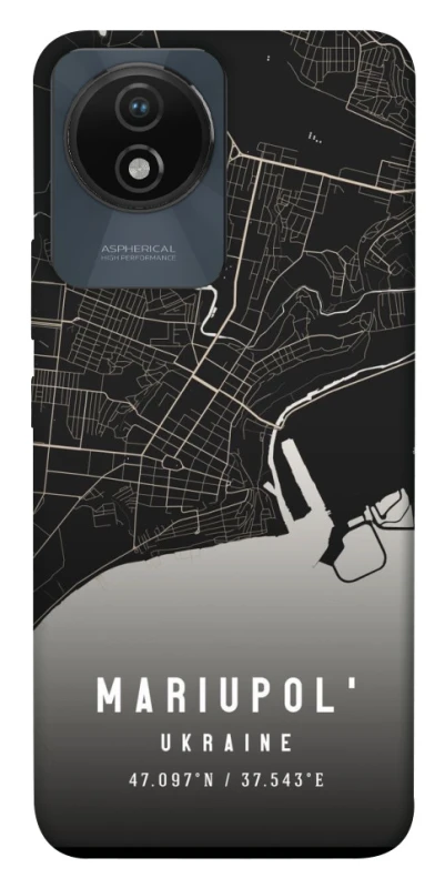 Чехол на Vivo Y02 Mariupol map фото 1 из 1