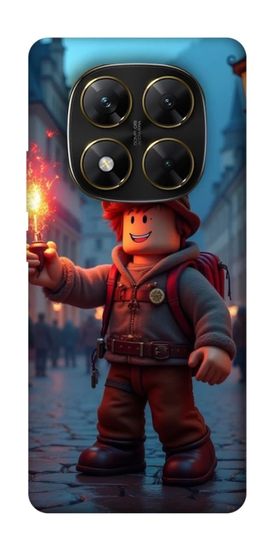 Чохол на Xiaomi Poco X7 Roblox Fire Logo Blue Flames фото 1 з 1