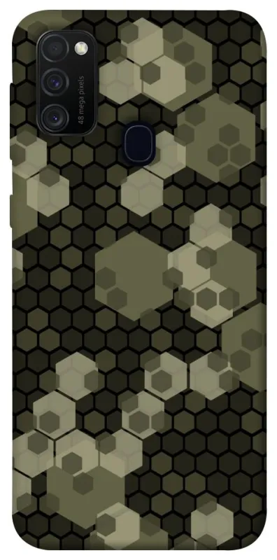 Чехол на Samsung Galaxy M30s / M21 Camouflage v9 фото 1 из 1