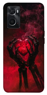 Чехол на Oppo A76 4G Heart in the hands of a skeleton фото 1 из 1