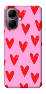 Чохол на Infinix Smart 10 Red hearts 2 фото 1 з 1