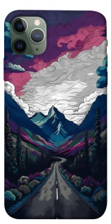 Чехол на Apple iPhone 11 Pro Max (6.5") Нарисованные горы фото 1 из 1