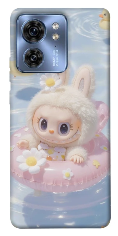 Чохол на Motorola Edge 40 Labubu swimming фото 1 з 1