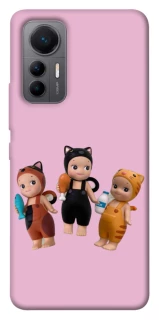 Чохол на Xiaomi 12 Lite Cat Cafe Trio фото 1 з 1