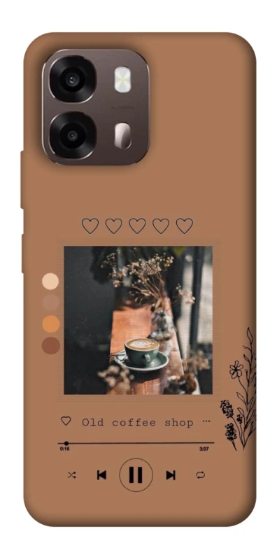 Чехол на Oppo A6 Coffee player фото 2 из 2