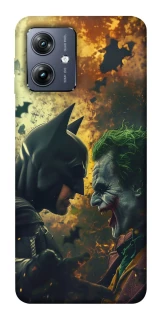Чехол на Motorola Moto G54 Batman and the Joker фото 1 из 1
