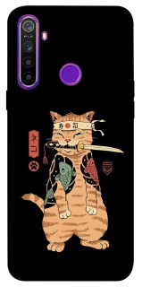 Чехол на Realme 5 Кот-самурай фото 1 из 1