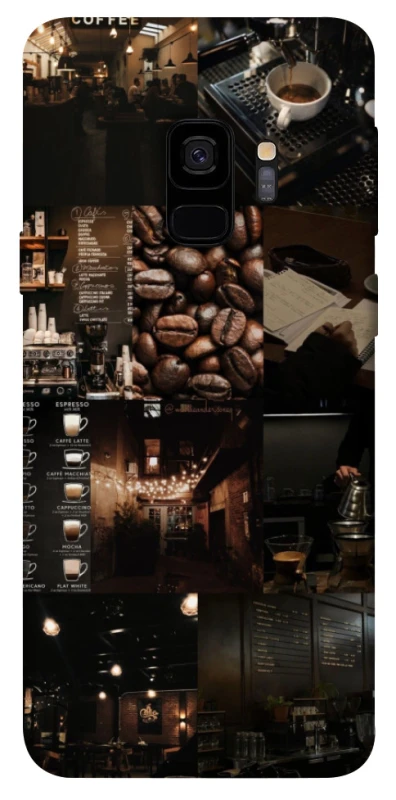 Чехол на Samsung Galaxy S9 Coffee collage ver.1 фото 1 из 1