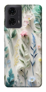 Чохол на Motorola Moto G24 Floral design ver.3 фото 1 з 1