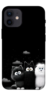 Чехол на Apple iPhone 12 mini (5.4") Three Cats фото 1 из 1