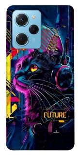 Чохол на Xiaomi Poco X5 Pro 5G Cyber Cat v2 фото 1 з 1