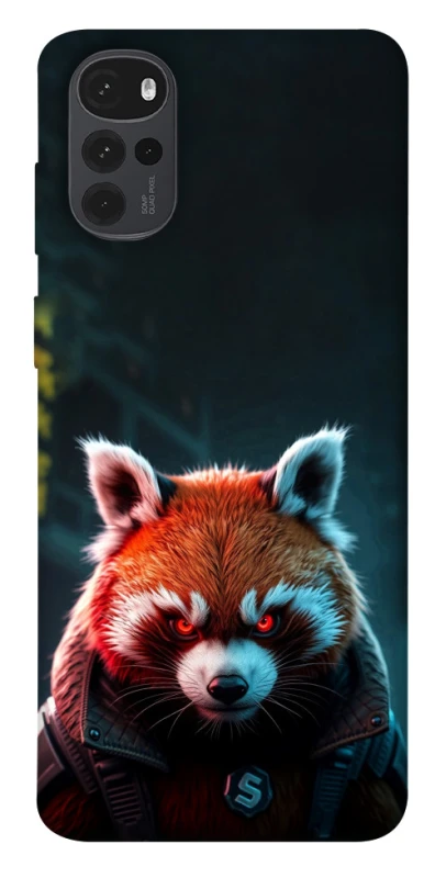 Чохол на Motorola Moto G22 Cyber Red Panda фото 1 з 1
