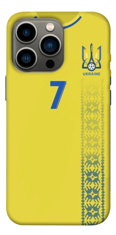 Чехол на Apple iPhone 13 Pro (6.1") UA-Football ver.3 фото 1 из 1