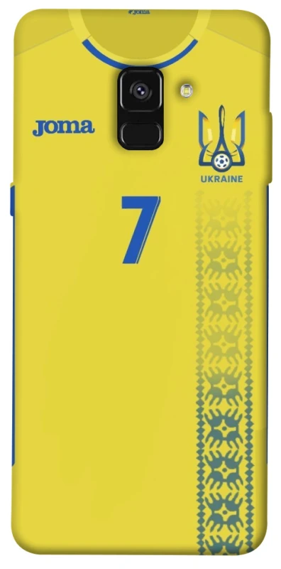 Чехол на Samsung A530 Galaxy A8 (2018) UA-Football ver.3 фото 1 из 1