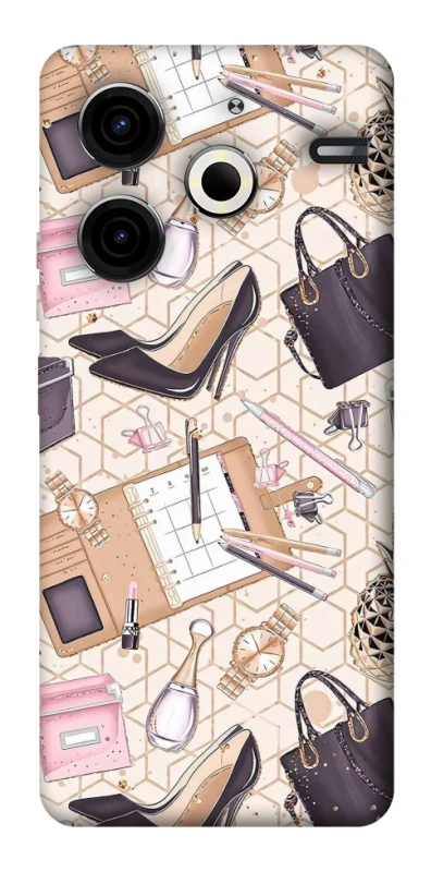 Чехол на TECNO Pova 6 Neo (LI6) Fashion collage ver.9 фото 1 из 1