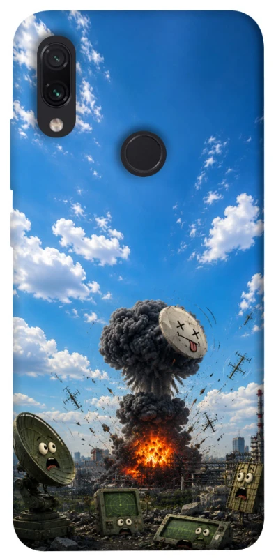 Чехол на Xiaomi Redmi Note 7 / Note 7 Pro / Note 7s Moscow never sleeps ver.6 фото 1 из 1
