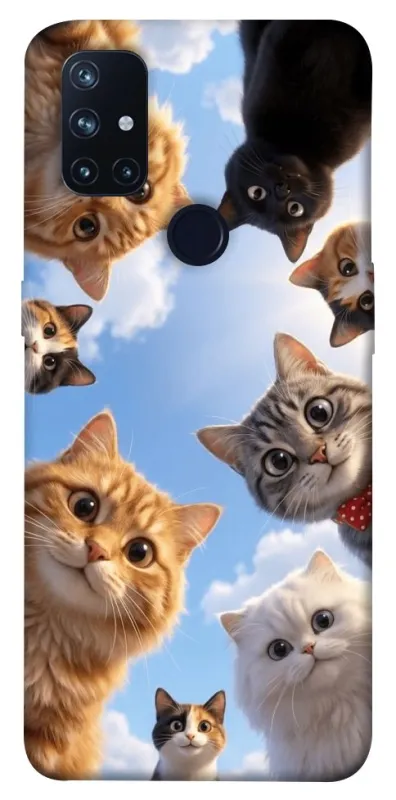 Чехол на OnePlus Nord N10 5G Cats фото 1 из 1