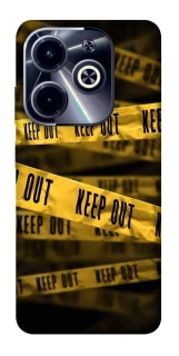 Чехол на Infinix Hot 40i keep out фото 1 из 1