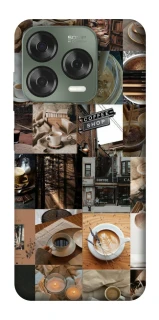 Чохол на ZTE Nubia V70 Design Coffee collage ver.3 фото 1 з 1