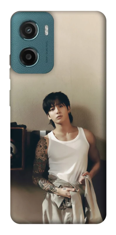 Чехол на Motorola Moto G06 Jungkook v2 - BTS фото 1 из 1