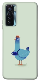 Чохол на TECNO Camon 17 Pro Голуб-детектив фото 1 з 1