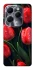 Чехол на Infinix Hot 40 Pro Красные тюльпаны фото 1 из 1