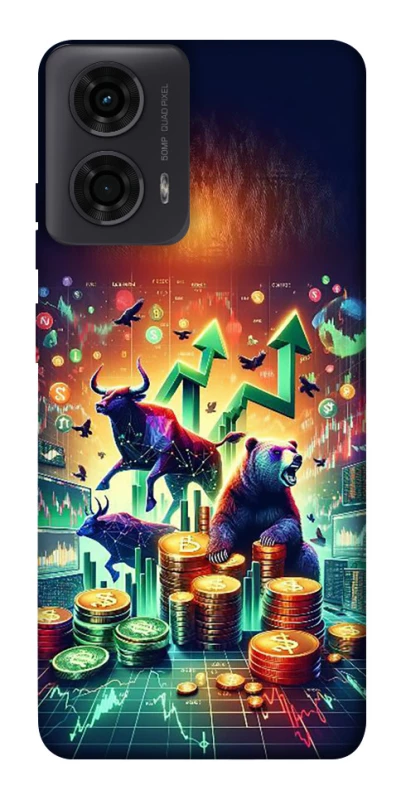Чохол на Motorola Moto G04 Crypto market фото 1 з 1