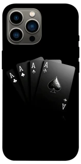 Чохол на Apple iPhone 13 Pro Max (6.7") Black Cards фото 1 з 1