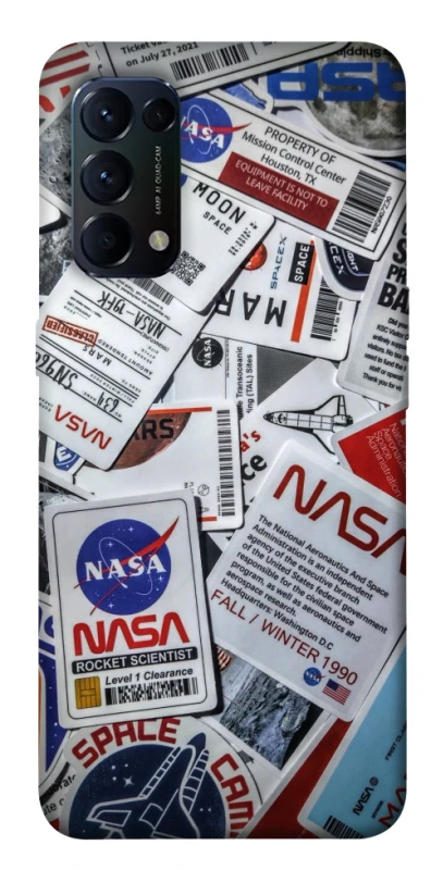 Чохол на Oppo Reno 5 4G NASA ver.4 фото 1 з 1