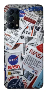 Чехол на Oppo Reno 5 4G NASA ver.4 фото 1 из 1
