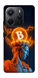 Чехол на Xiaomi Redmi Note 14 4G (Int. version) Bitcoin God фото 1 из 1