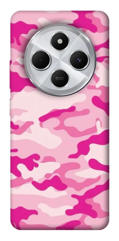 Чехол на Xiaomi Redmi 14C / Poco C75 camouflage pink фото 1 из 1