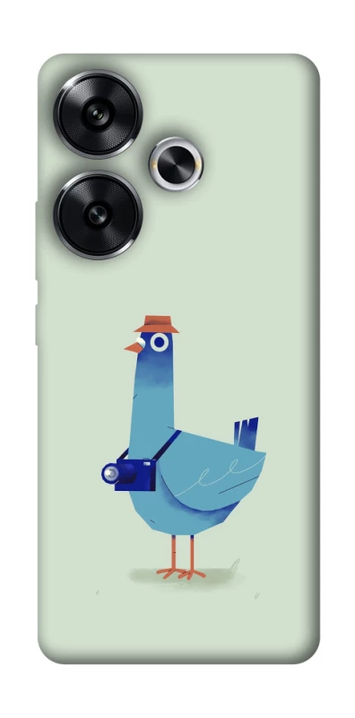 Чехол на Xiaomi Poco F6 Голуб-детектив фото 1 из 1