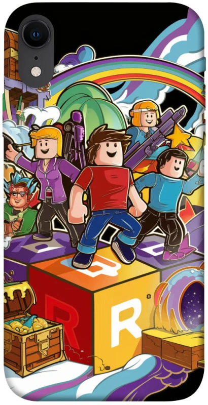 Чехол на Apple iPhone XR (6.1") Roblox family фото 1 из 1