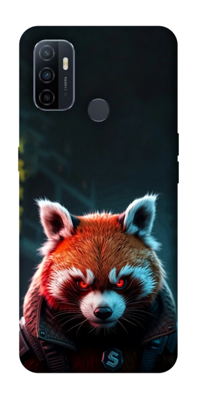 Чохол на Oppo A53 / A32 / A33 Cyber Red Panda фото 1 з 1
