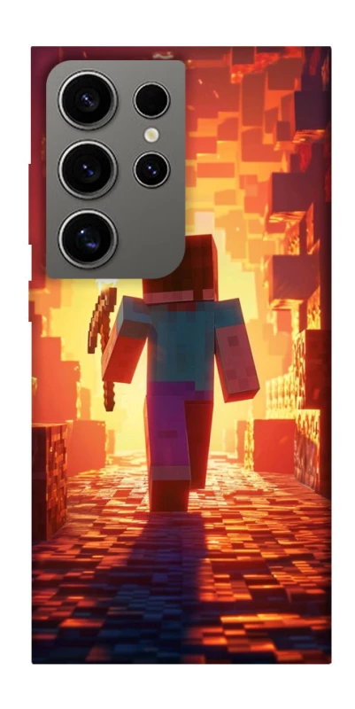 Чохол на Samsung Galaxy S24 Ultra Minecraft adventure фото 1 з 1
