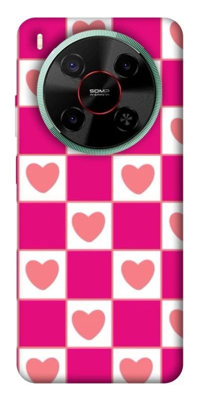 Чохол на ZTE Nubia V70 Max Chess heart фото 1 з 1