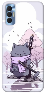 Чохол на TECNO Spark 8P Samurai cat фото 1 з 1